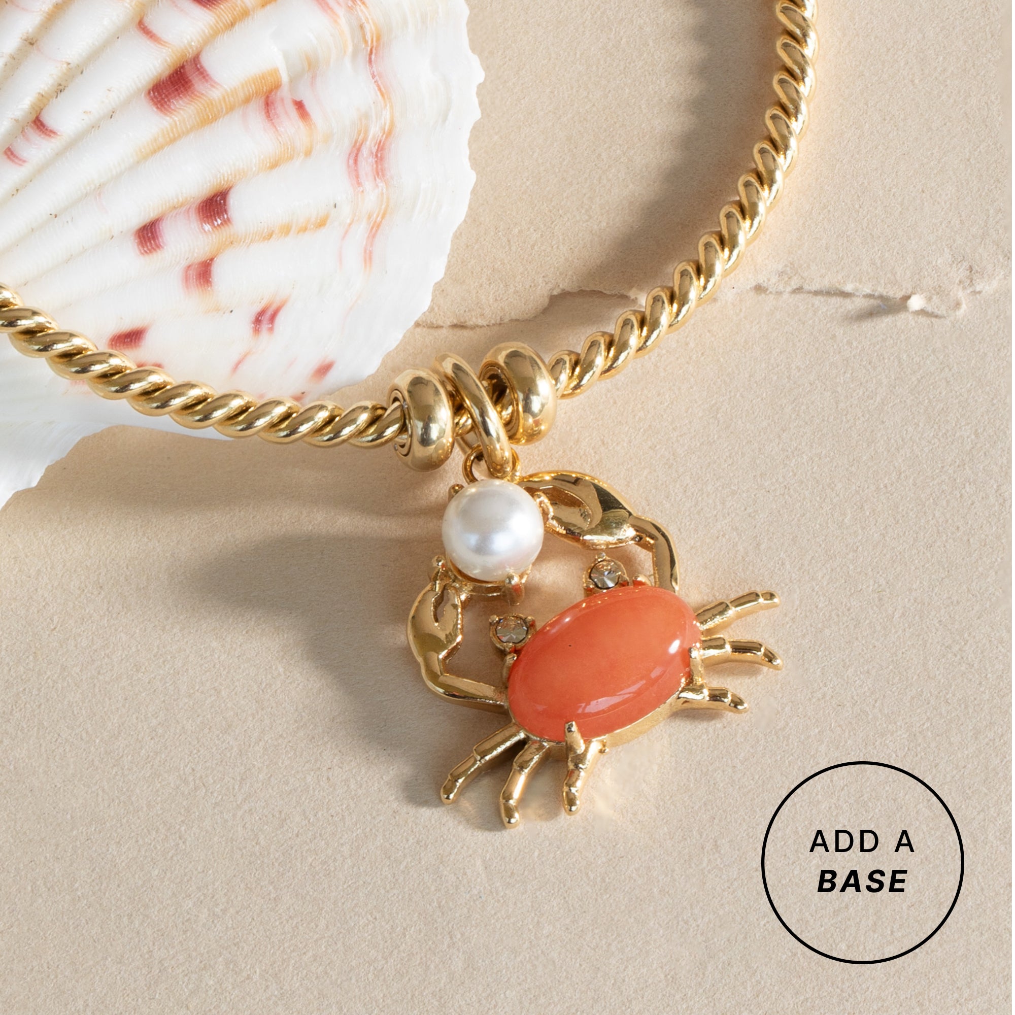 Crab Interchangeable Charm, Charms & Pendants, $ 24.00, A Moment Of Now™