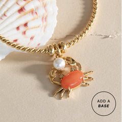 Crab Interchangeable Charm, Charms & Pendants, $ 24.00, A Moment Of Now™