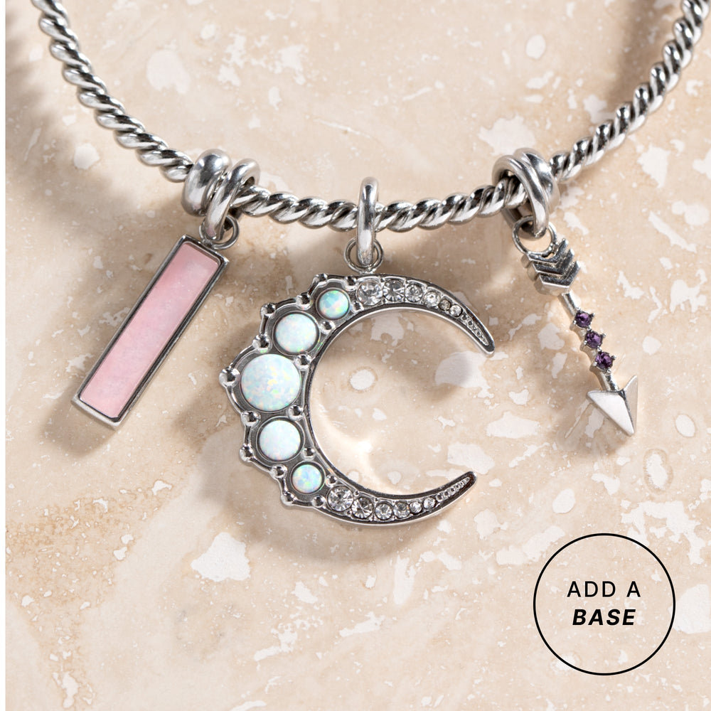 Opal Moon Interchangeable Charm, Charms & Pendants, $ 22.00, A Moment Of Now™