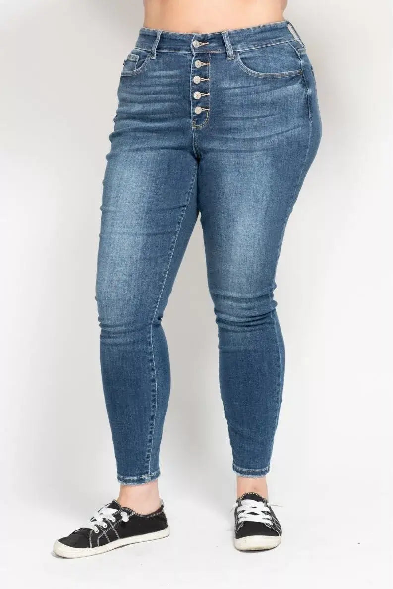 Judy Blue Full Size High Rise Jeans - Trendy Plus Size Wear, Jeans, $ 65.00, A Moment Of Now™