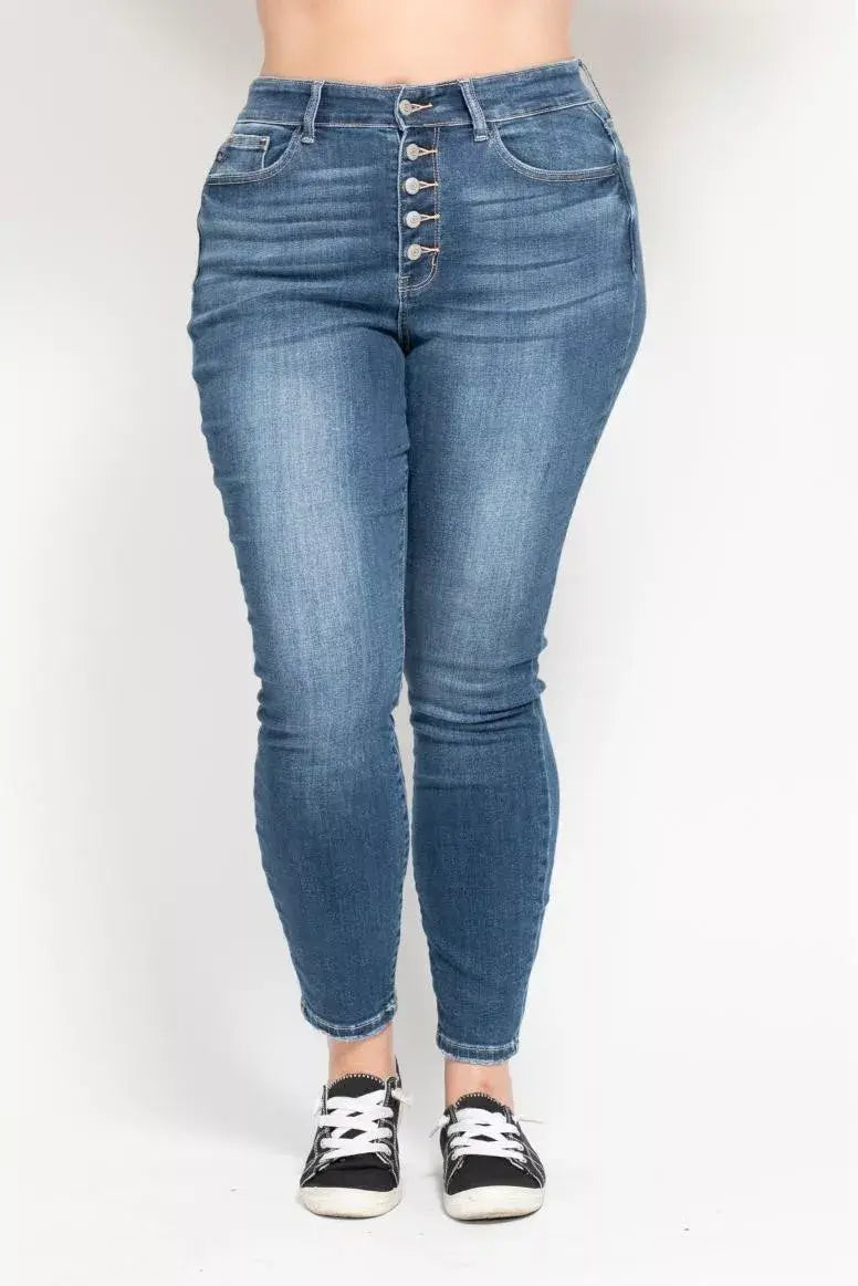 Judy Blue Full Size High Rise Jeans - Trendy Plus Size Wear, Jeans, $ 65.00, A Moment Of Now™