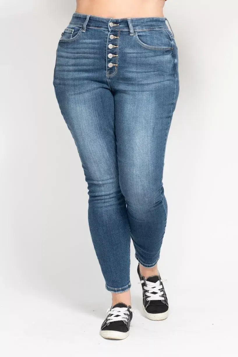 Judy Blue Full Size High Rise Jeans - Trendy Plus Size Wear, Jeans, $ 65.00, A Moment Of Now™
