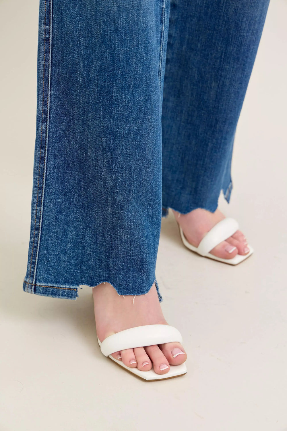 Judy Blue High Waist Tummy Control Wide Leg Jeans | Full Size, Jeans, $ 71.00, A Moment Of Now™