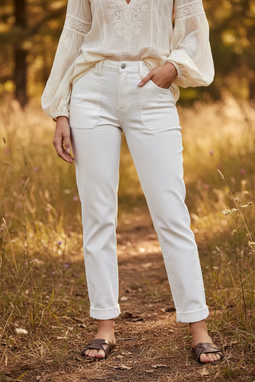 Judy Blue High Waist Jeans with Patch Pockets | Trendy Style, Jeans, $ 69.00, A Moment Of Now™