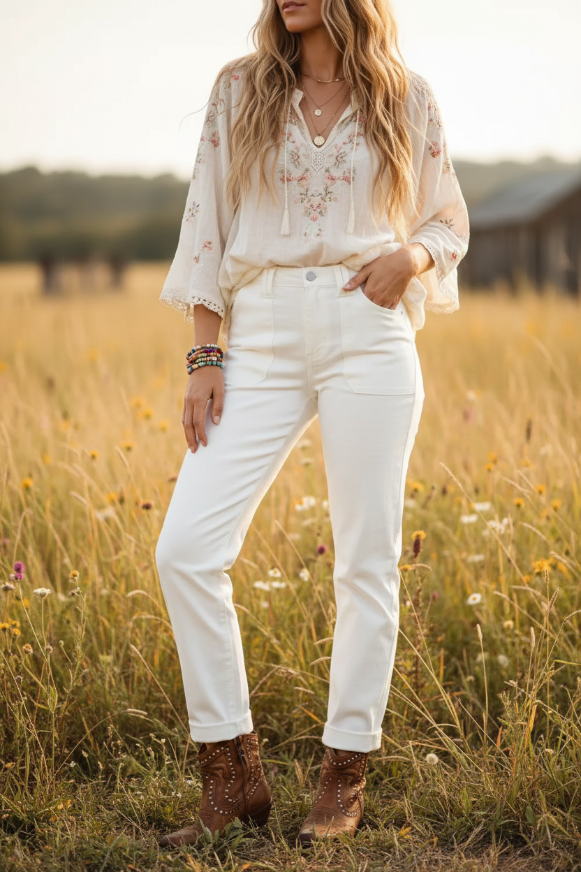 Judy Blue High Waist Jeans with Patch Pockets | Trendy Style, Jeans, $ 69.00, A Moment Of Now™
