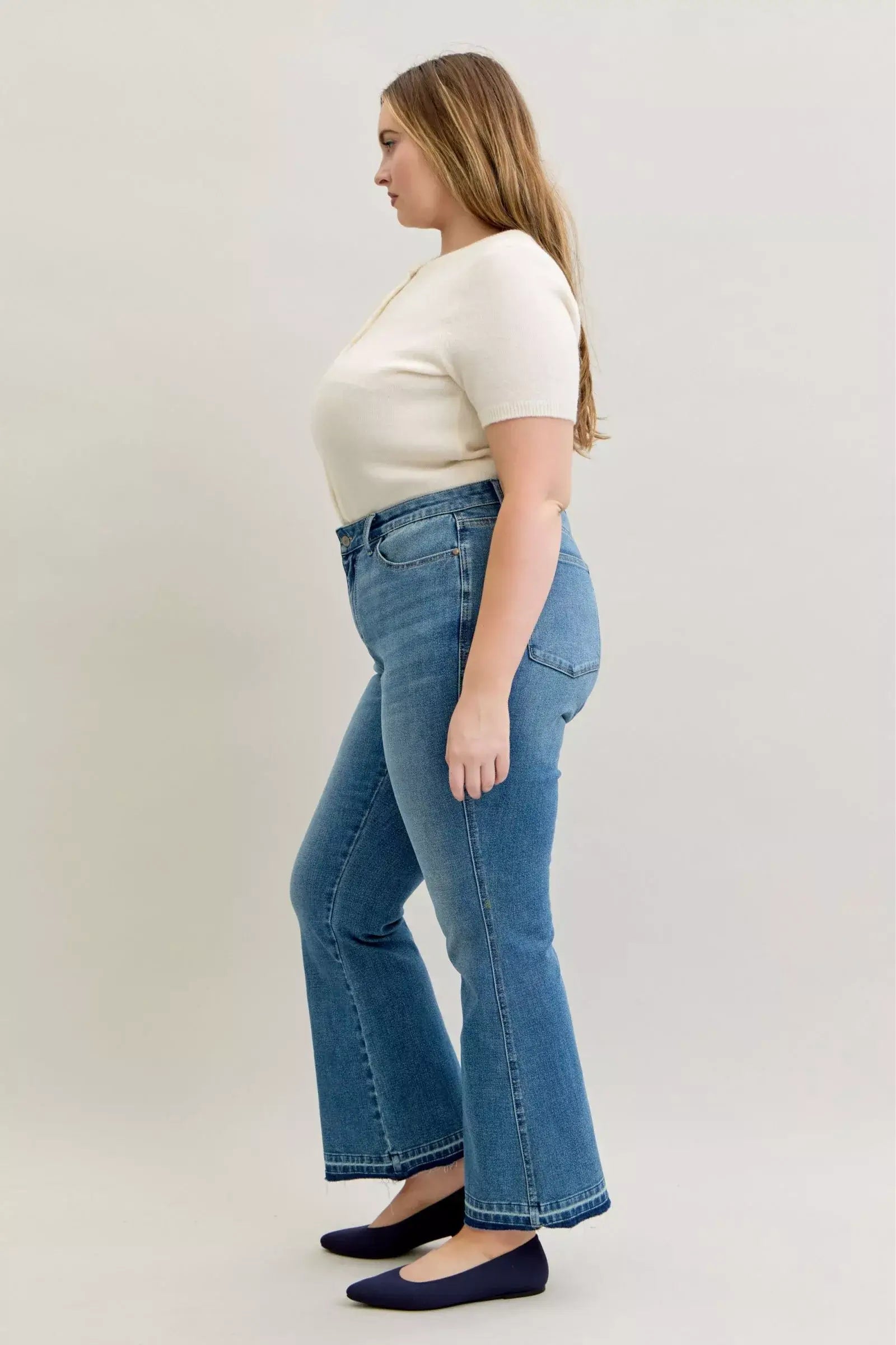 Judy Blue Mid Rise Slim Bootcut Jeans: Comfort & Style, Jeans, $ 75.00, A Moment Of Now™