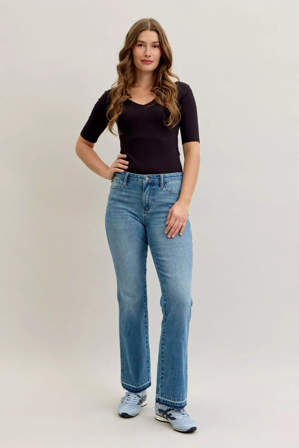 Judy Blue Mid Rise Slim Bootcut Jeans: Comfort & Style, Jeans, $ 75.00, A Moment Of Now™