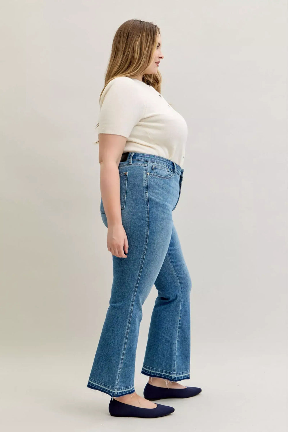Judy Blue Mid Rise Slim Bootcut Jeans: Comfort & Style, Jeans, $ 75.00, A Moment Of Now™