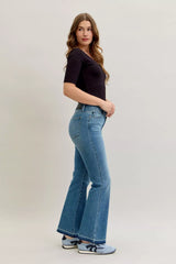 Judy Blue Mid Rise Slim Bootcut Jeans: Comfort & Style, Jeans, $ 75.00, A Moment Of Now™