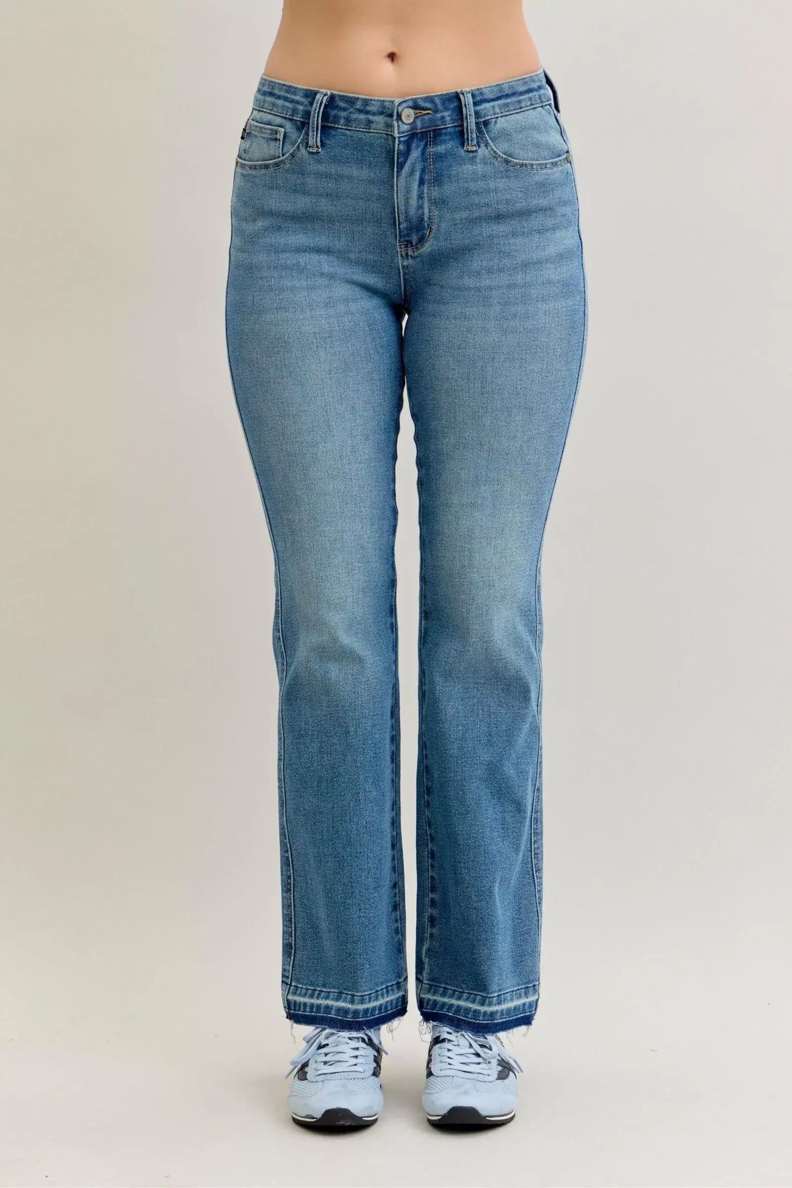 Judy Blue Mid Rise Slim Bootcut Jeans: Comfort & Style, Jeans, $ 75.00, A Moment Of Now™