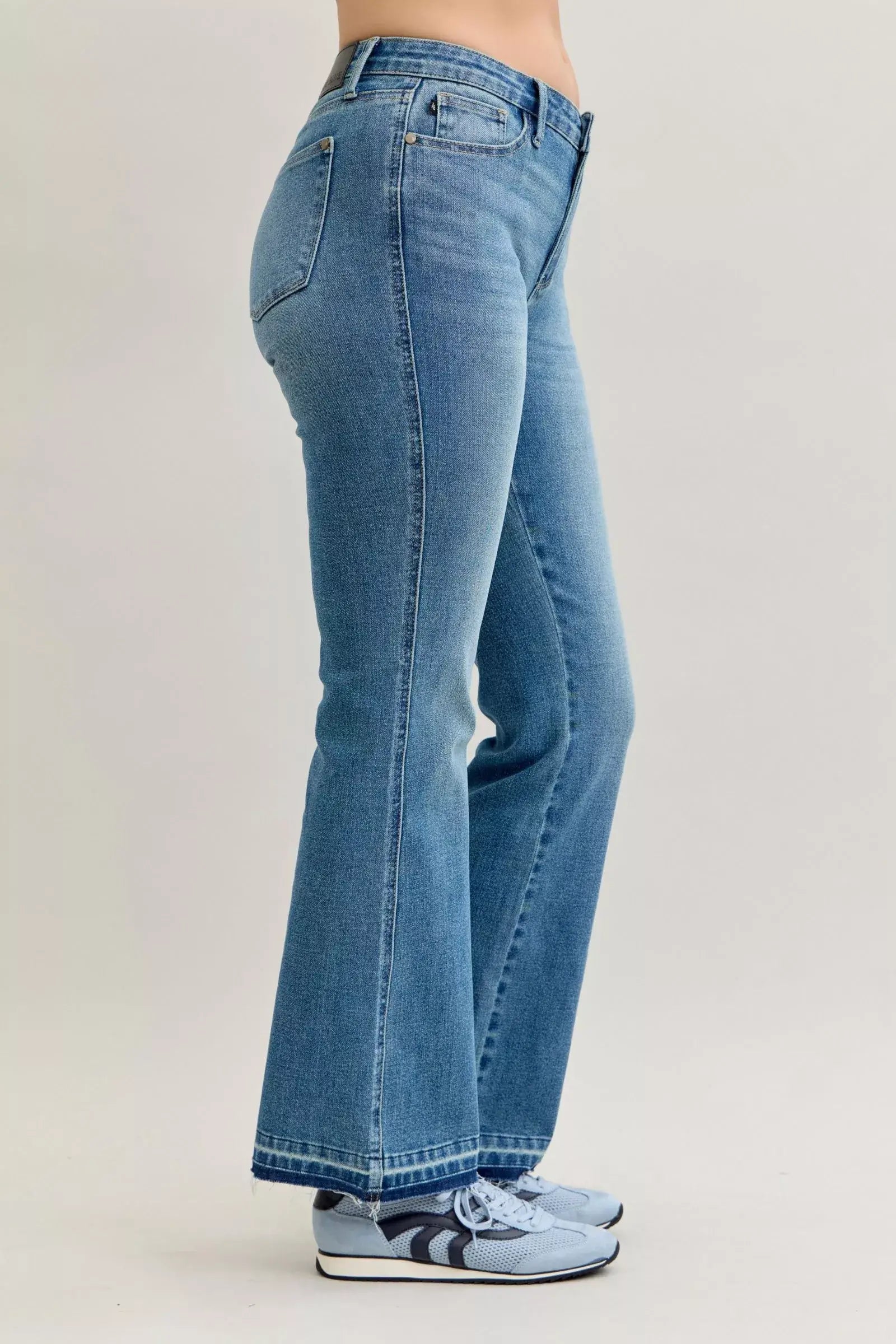 Judy Blue Mid Rise Slim Bootcut Jeans: Comfort & Style, Jeans, $ 75.00, A Moment Of Now™