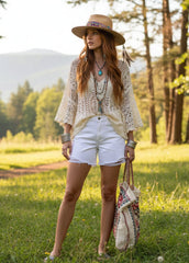 Judy Blue High Waist Rigid Magic Dad Short with Cell Phone Back Pocket