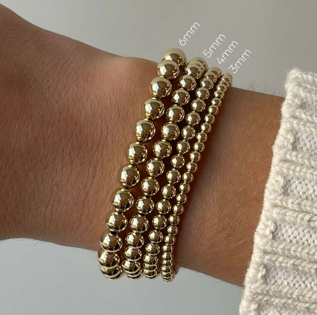 Juno Bracelet 6mm | Minimalist Stackable Jewelry, Bracelets, $ 108.00, A Moment Of Now™