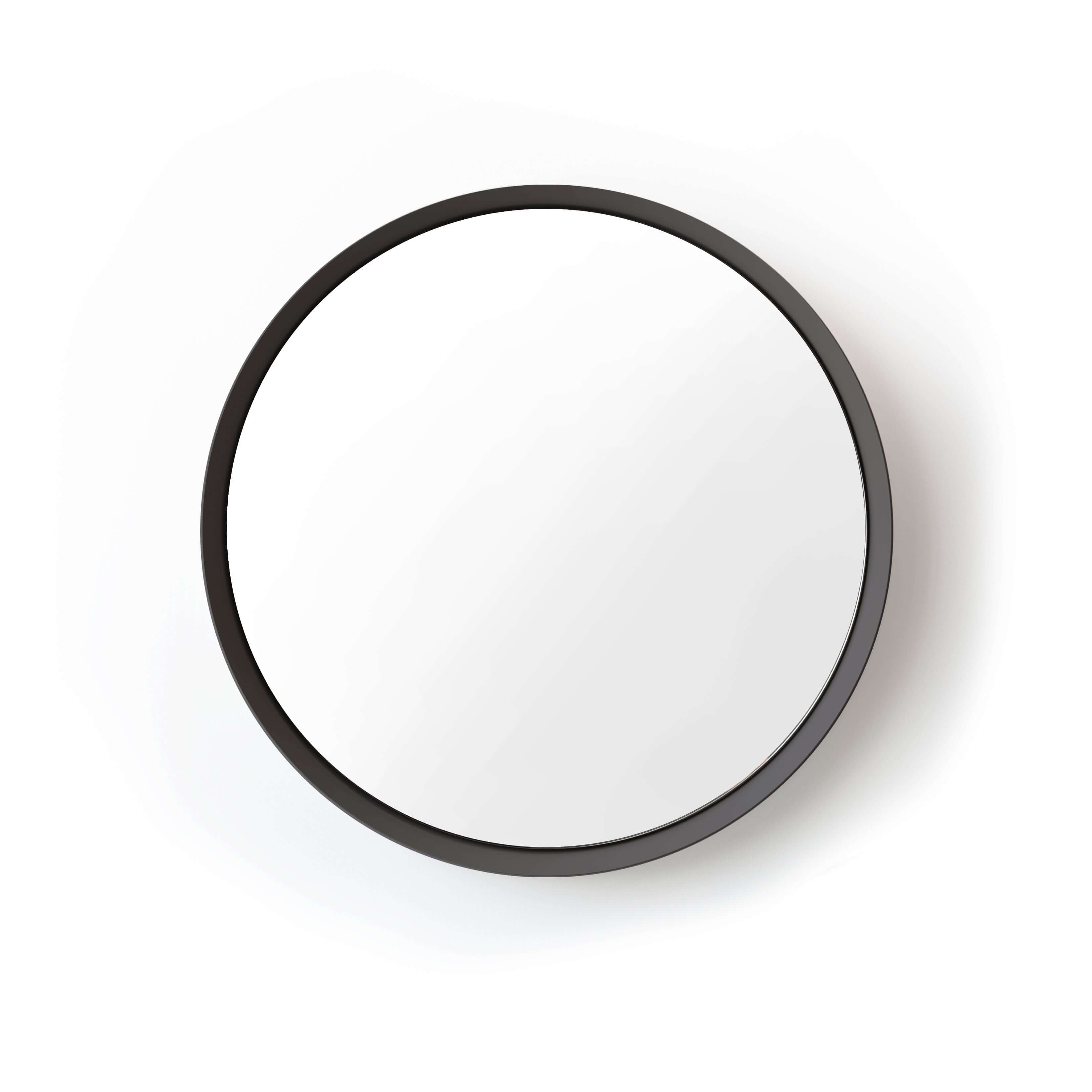 Kendrick Glass Round Mirror