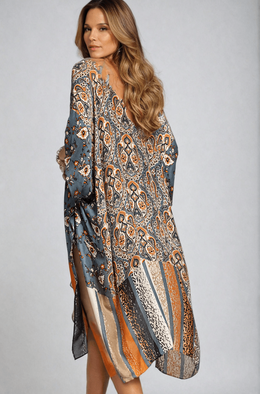 Wildroot Harmony Paisley Kimono, Clothing, $ 50.00, A Moment Of Now™