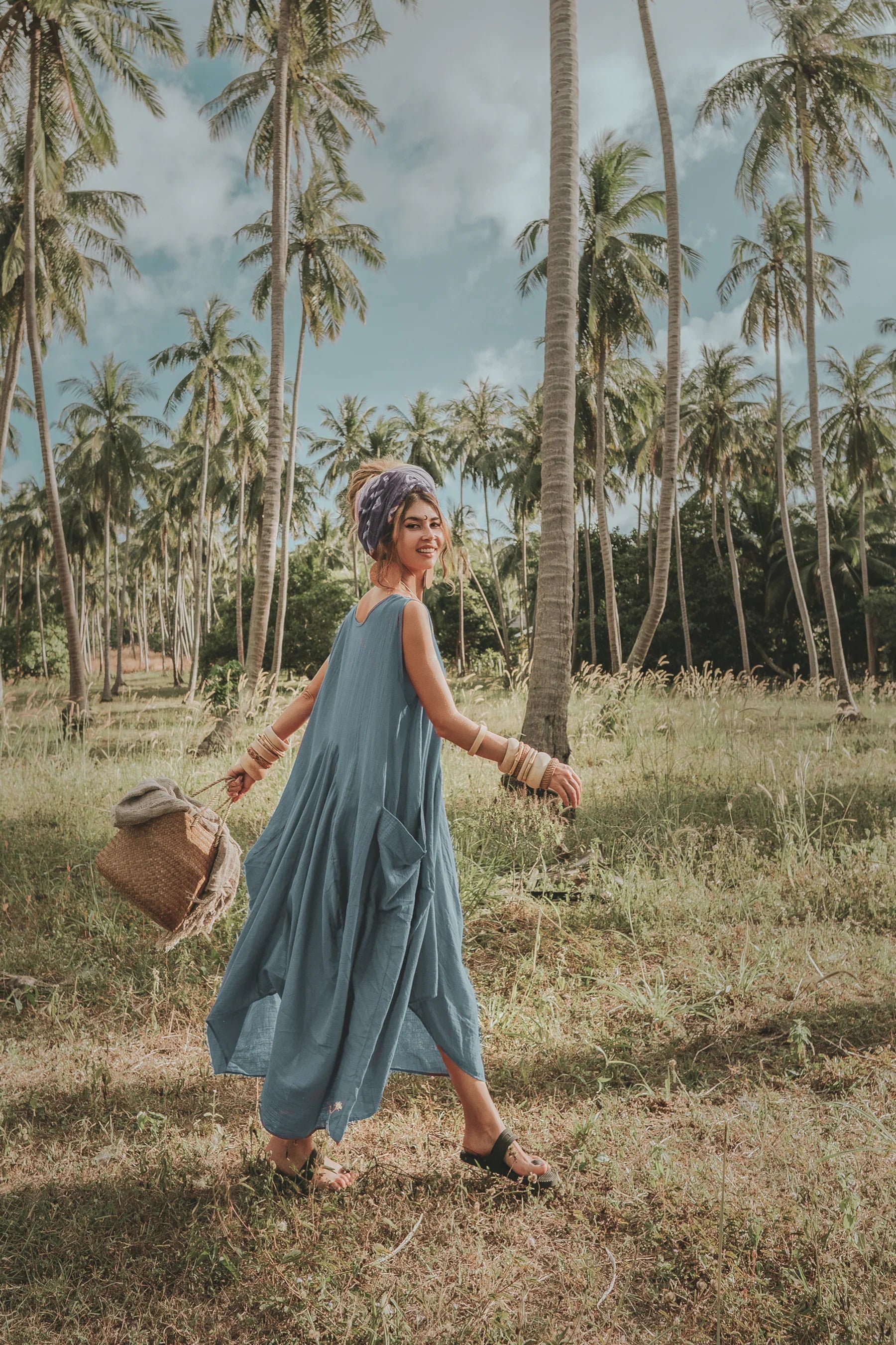 Sky Breeze Maxi Dress | Boutique In USA, Clothing, $ 80.00, A Moment Of Now™