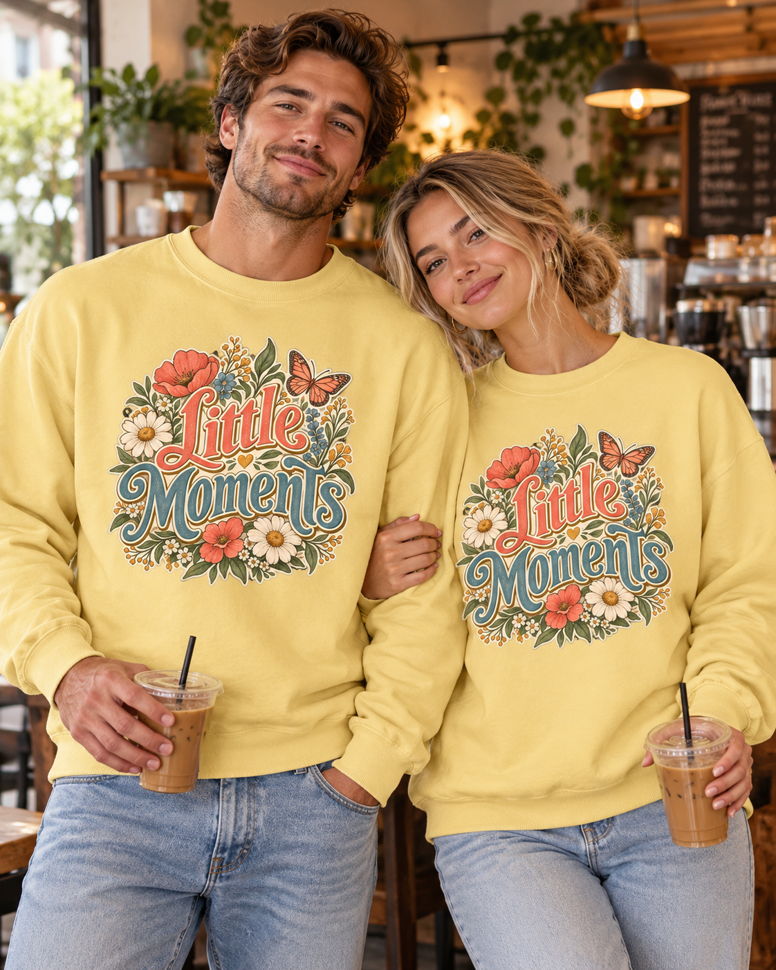Little Moments Floral Sweatshirt