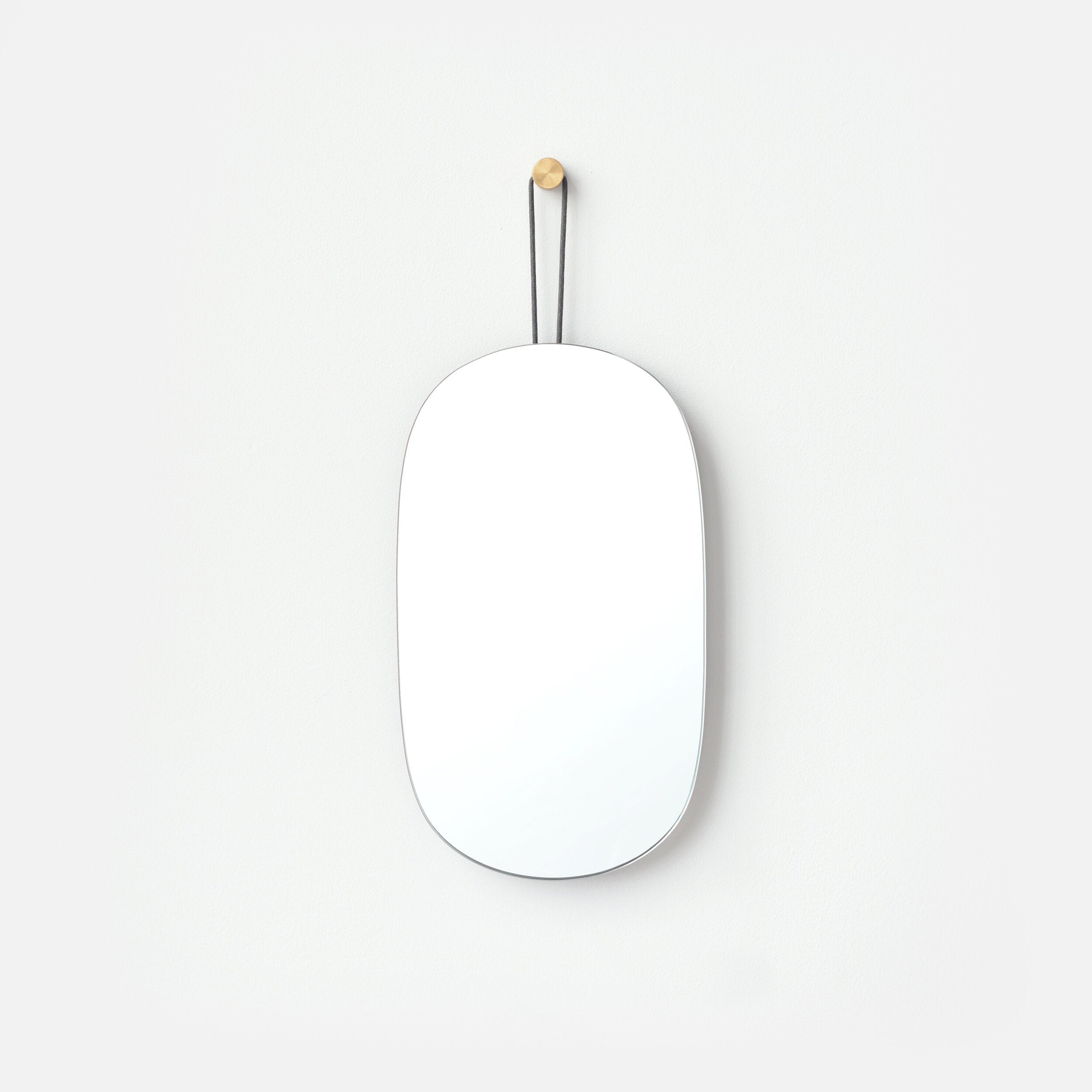 Lure Single Soft-Oval Wall Mirror | Handmade in USA - Misewell, Mirrors, $ 149.00, A Moment Of Now™