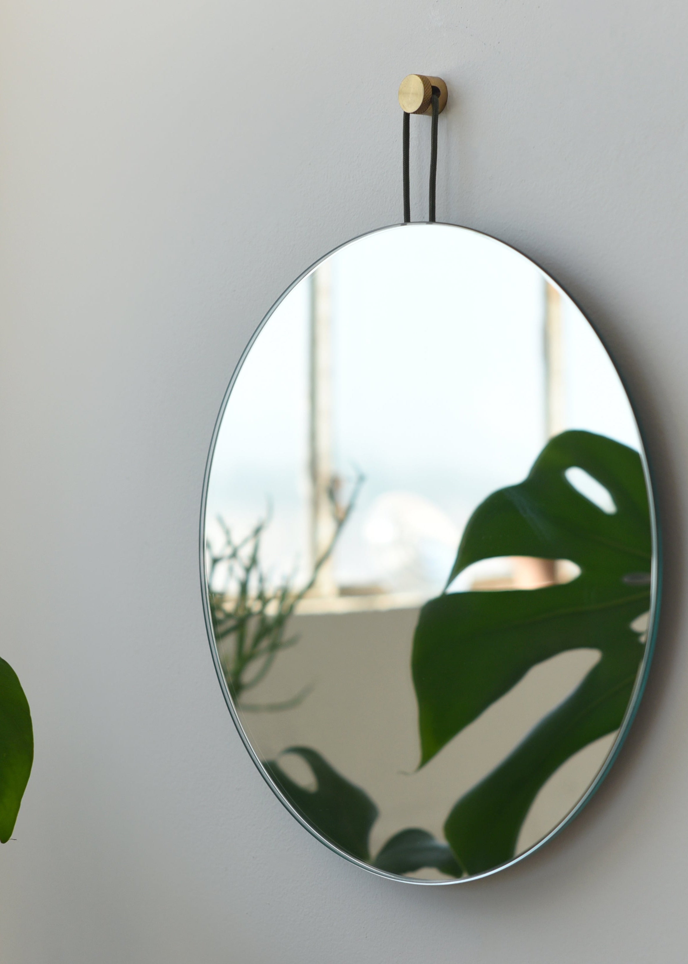 Lure Round Wall Mirror | Handmade in USA | 13, 18 & 24 Inch Sizes, Mirrors, $ 205.00, A Moment Of Now™