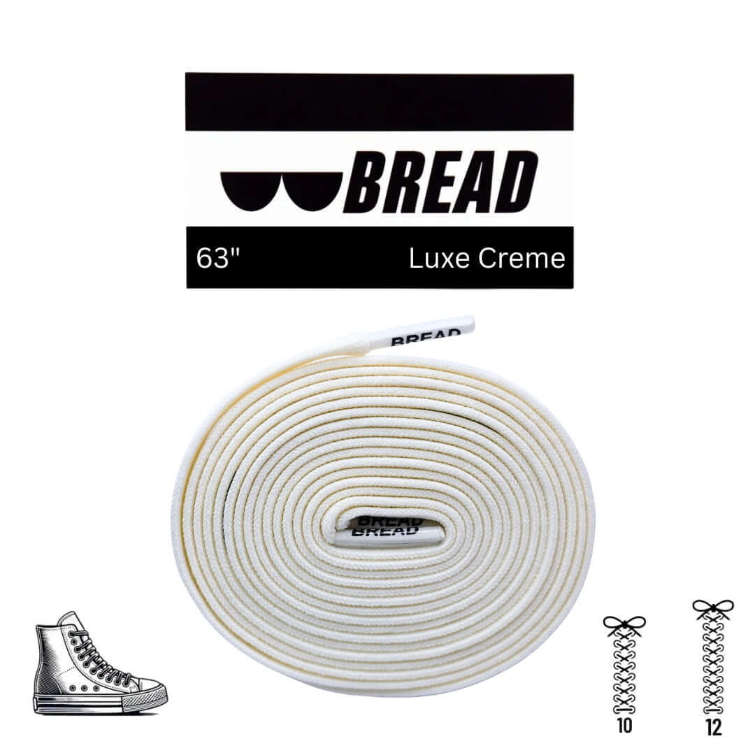 Luxe Creme Elastic Shoelaces - No Tie Bread Laces | A Moment Of Now™, Elastic Shoelace, $ 9.99, A Moment Of Now™