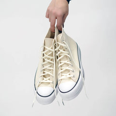 Luxe Creme Elastic Shoelaces - No Tie Bread Laces | A Moment Of Now™, Elastic Shoelace, $ 9.99, A Moment Of Now™