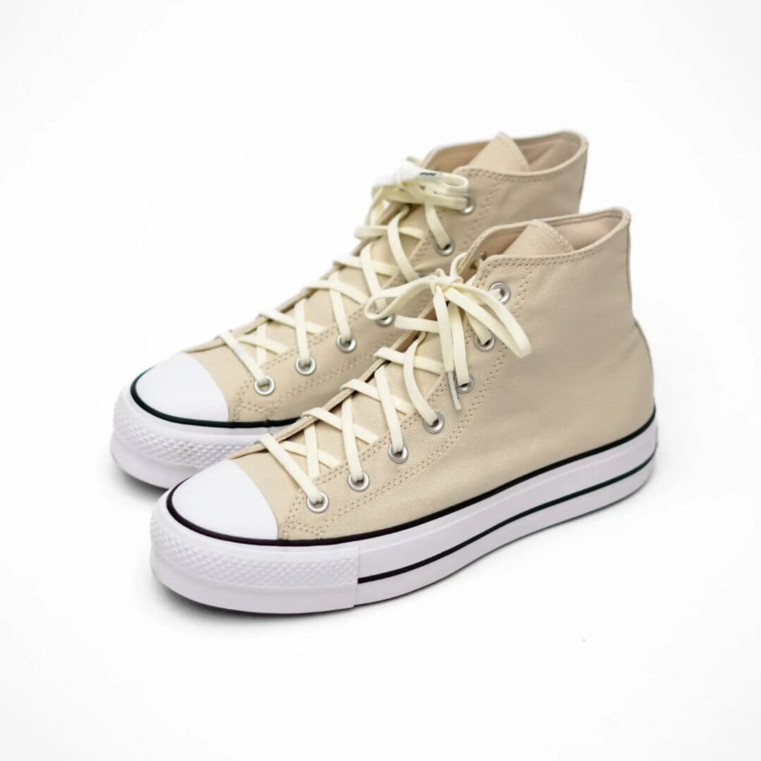 Luxe Creme Elastic Shoelaces - No Tie Bread Laces | A Moment Of Now™, Elastic Shoelace, $ 9.99, A Moment Of Now™