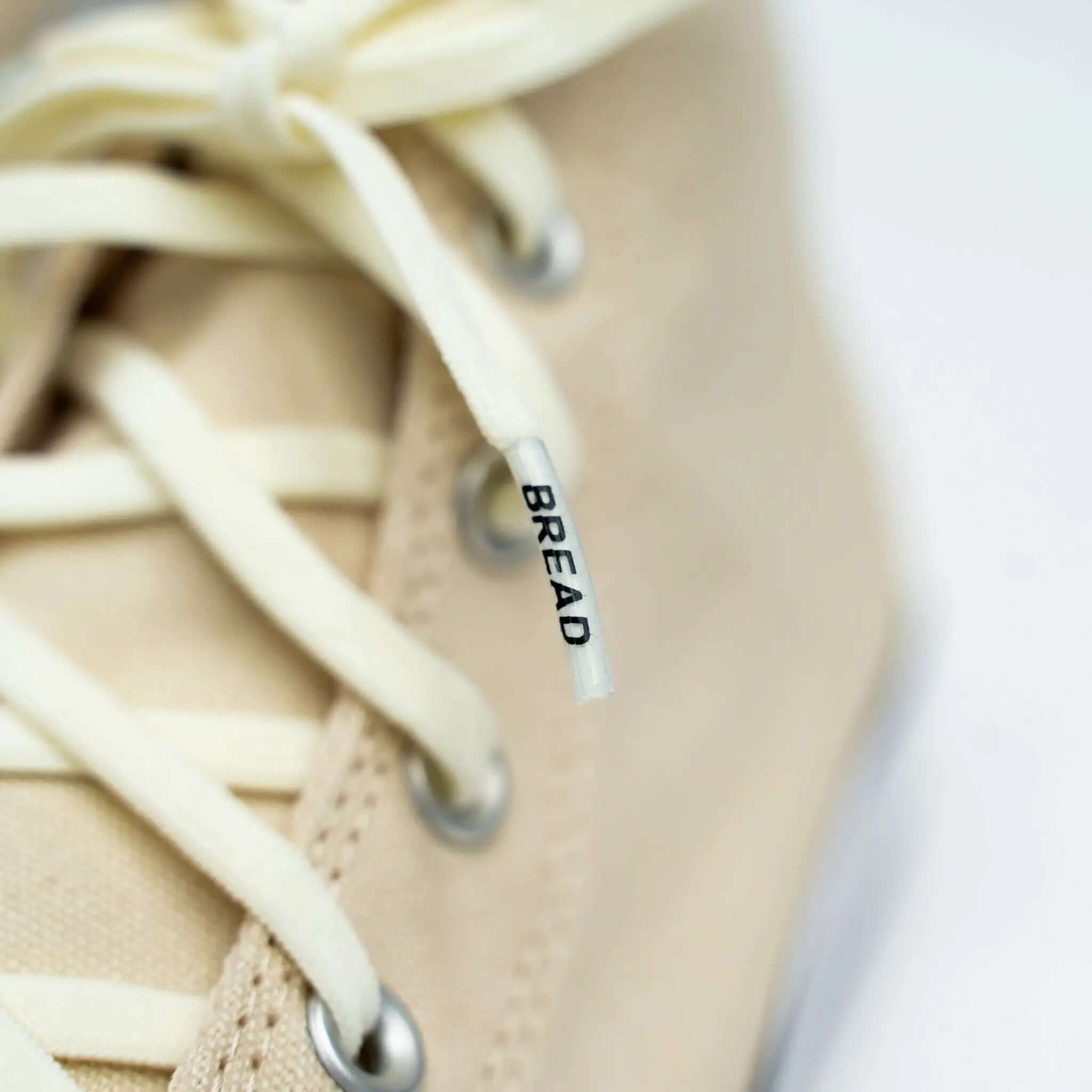 Luxe Creme Elastic Shoelaces - No Tie Bread Laces | A Moment Of Now™, Elastic Shoelace, $ 9.99, A Moment Of Now™