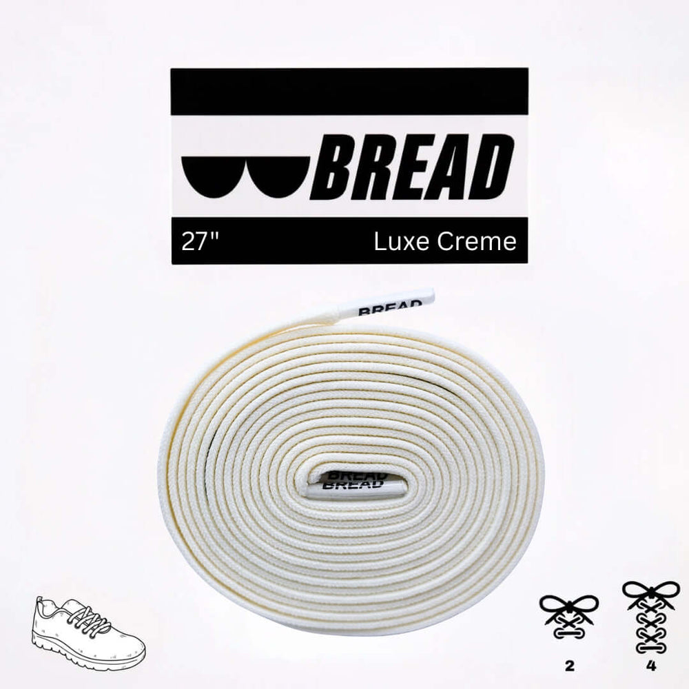 Luxe Creme Elastic Shoelaces - No Tie Bread Laces | A Moment Of Now™, Elastic Shoelace, $ 9.99, A Moment Of Now™