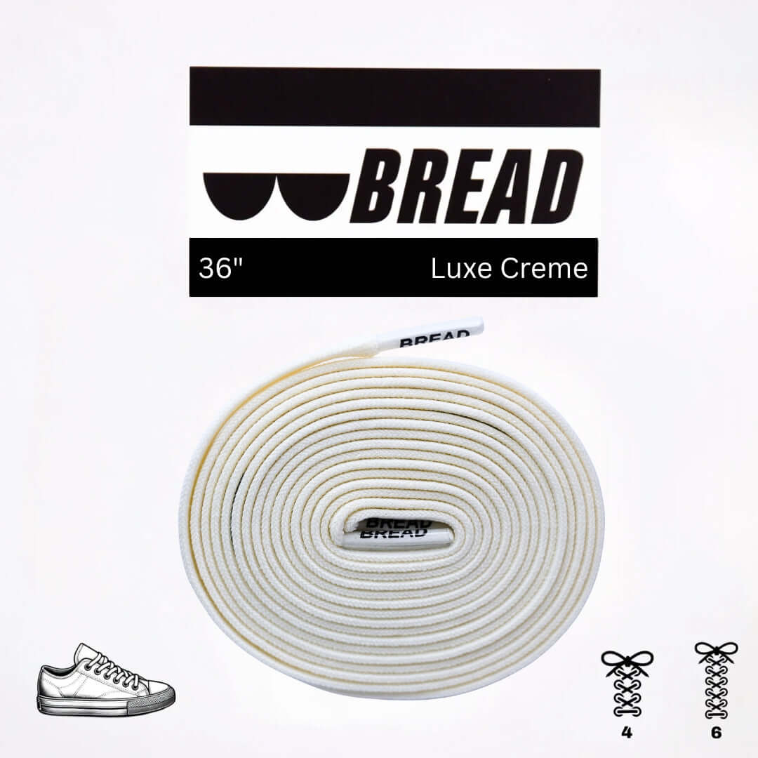 Luxe Creme Elastic Shoelaces - No Tie Bread Laces | A Moment Of Now™, Elastic Shoelace, $ 9.99, A Moment Of Now™