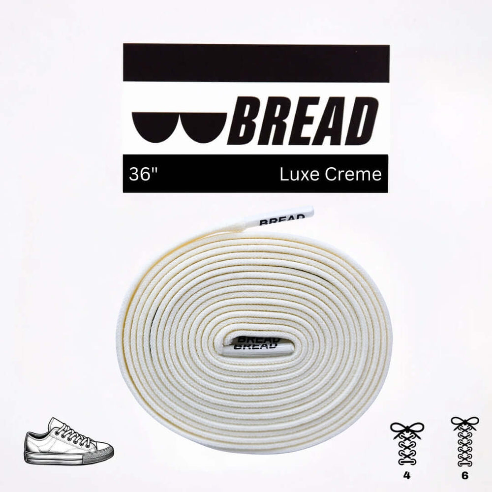 Luxe Creme Elastic Shoelaces - No Tie Bread Laces | A Moment Of Now™, Elastic Shoelace, $ 9.99, A Moment Of Now™