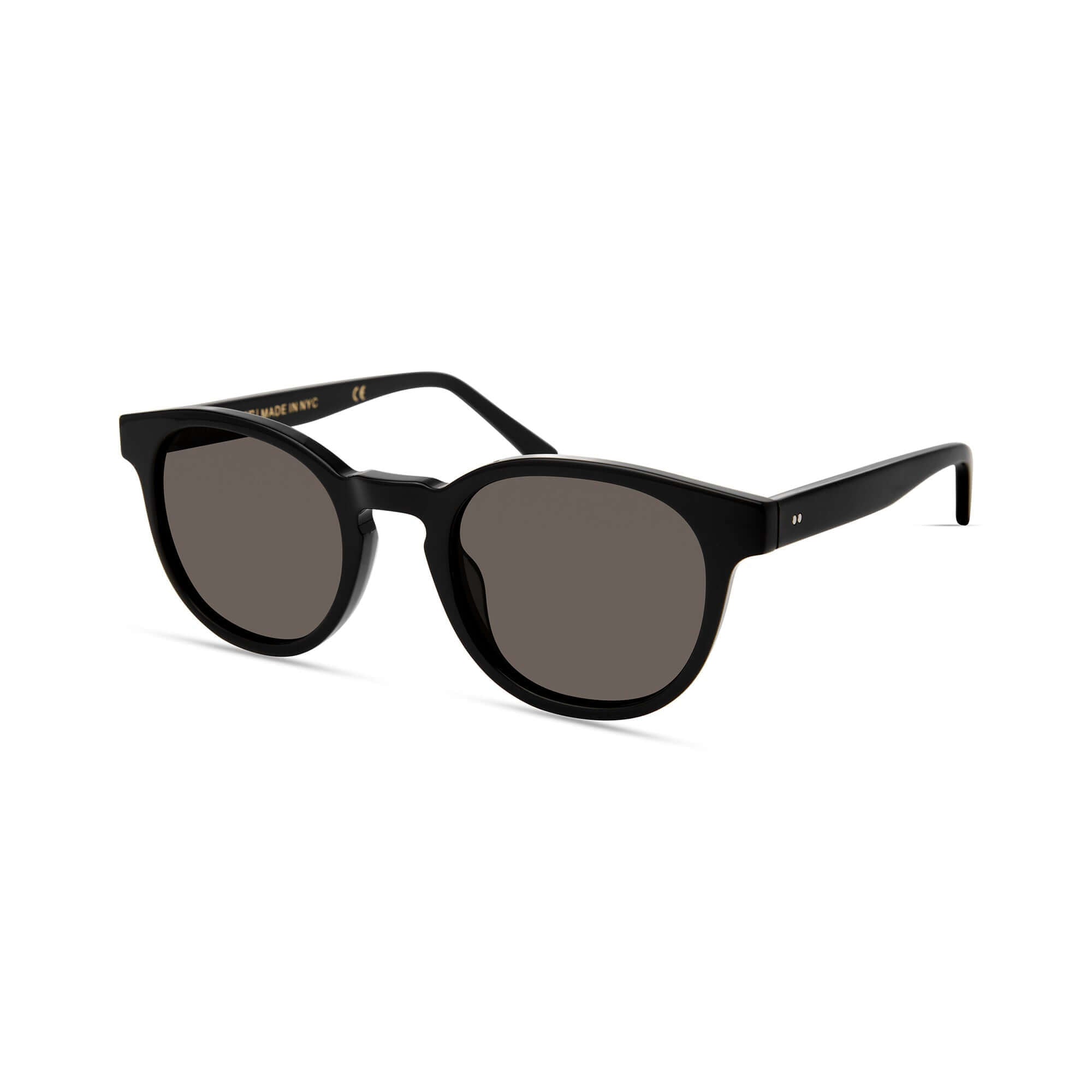 Marlton Sun Sunglasses | Lowercase – Round Italian Acetate, Sunglasses, $ 400.00, A Moment Of Now™