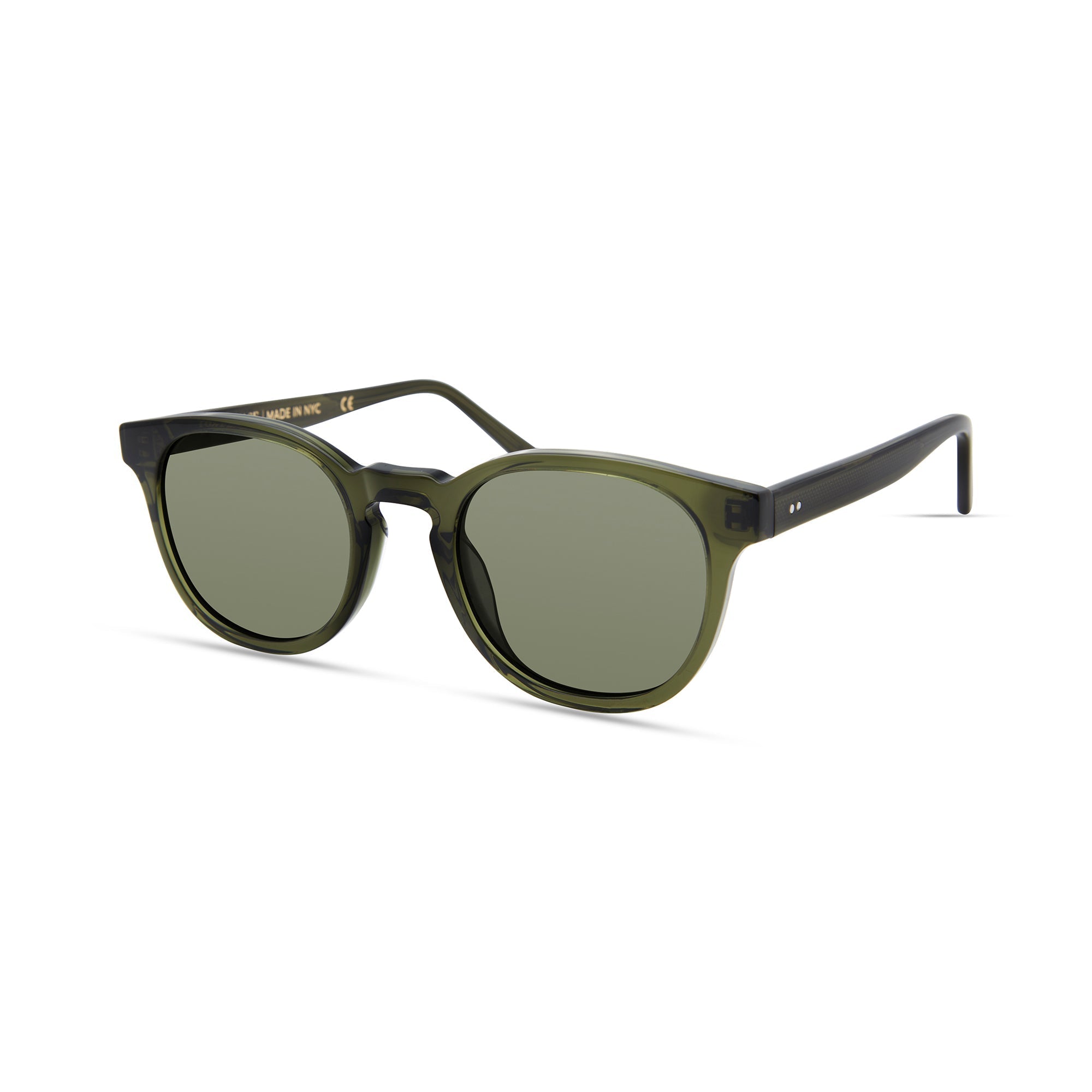 Marlton Sun Sunglasses | Lowercase – Round Italian Acetate, Sunglasses, $ 400.00, A Moment Of Now™