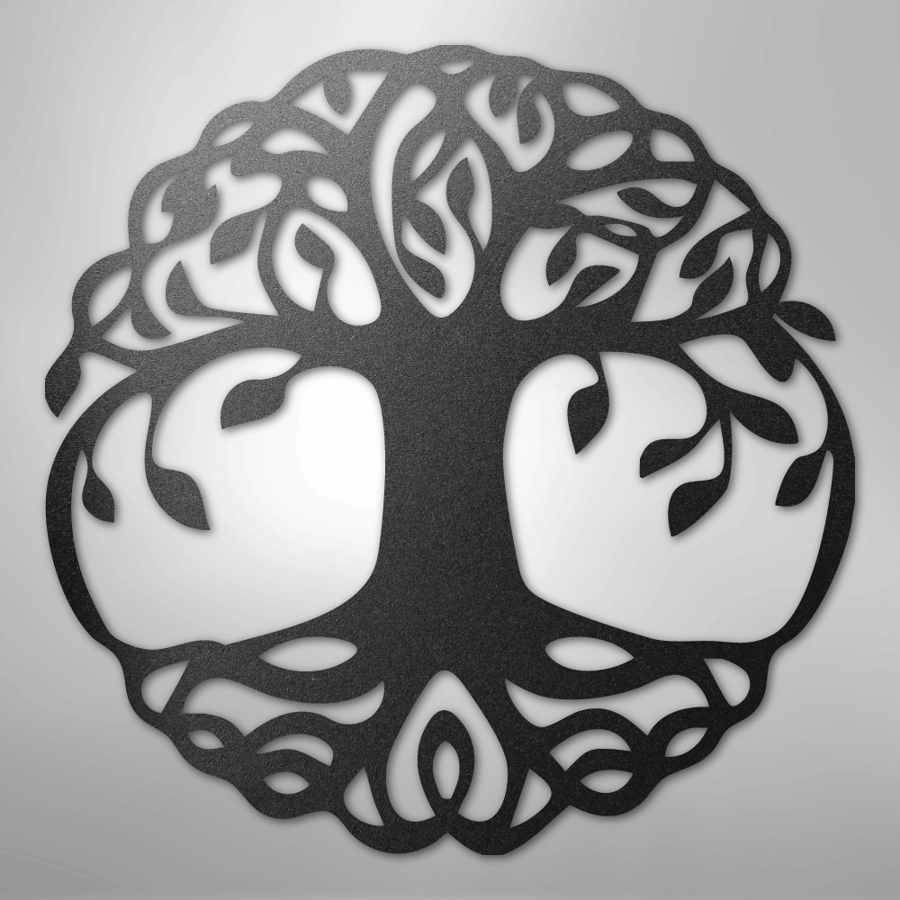 Tree of Life Cutout Metal Steel Sign Wall Decor | Shop USA Made Decor, Metal Signs, $ 62.95, A Moment Of Now™