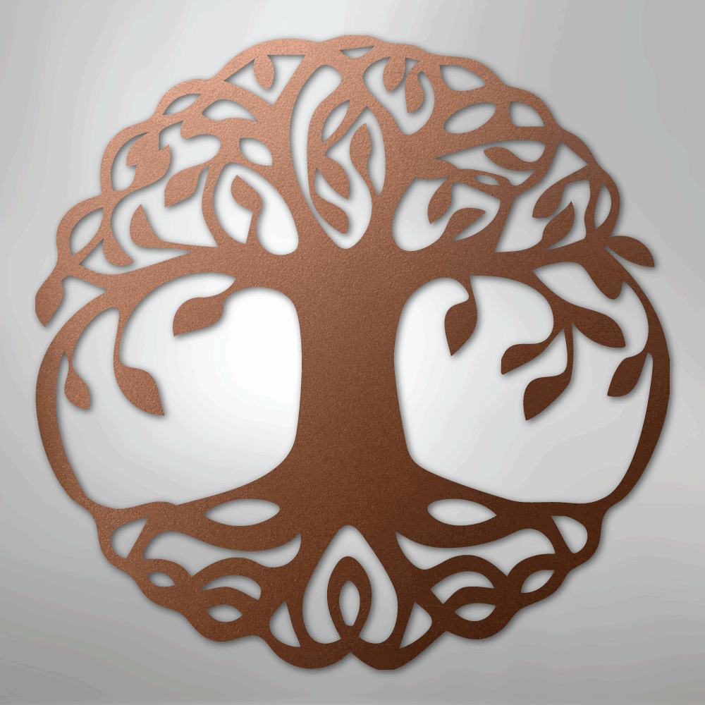 Tree of Life Cutout Metal Steel Sign Wall Decor | Shop USA Made Decor, Metal Signs, $ 62.95, A Moment Of Now™