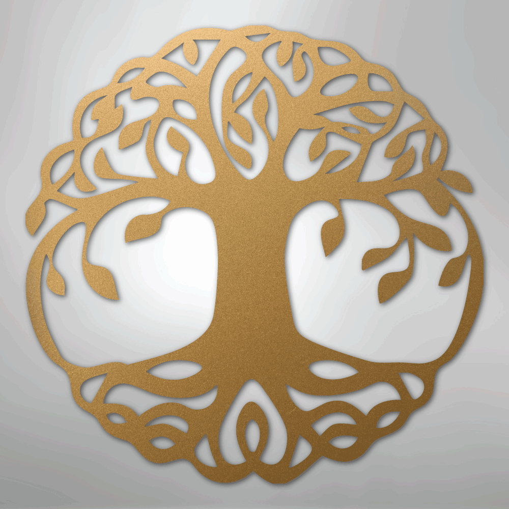 Tree of Life Cutout Metal Steel Sign Wall Decor | Shop USA Made Decor, Metal Signs, $ 62.95, A Moment Of Now™