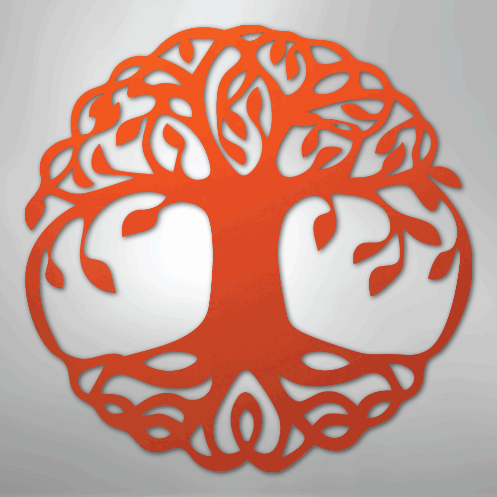 Tree of Life Cutout Metal Steel Sign Wall Decor | Shop USA Made Decor, Metal Signs, $ 138.95, A Moment Of Now™