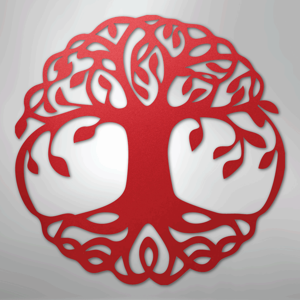 Tree of Life Cutout Metal Steel Sign Wall Decor | Shop USA Made Decor, Metal Signs, $ 138.95, A Moment Of Now™