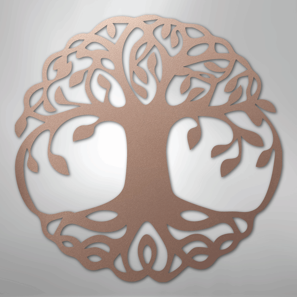 Tree of Life Cutout Metal Steel Sign Wall Decor | Shop USA Made Decor, Metal Signs, $ 138.95, A Moment Of Now™