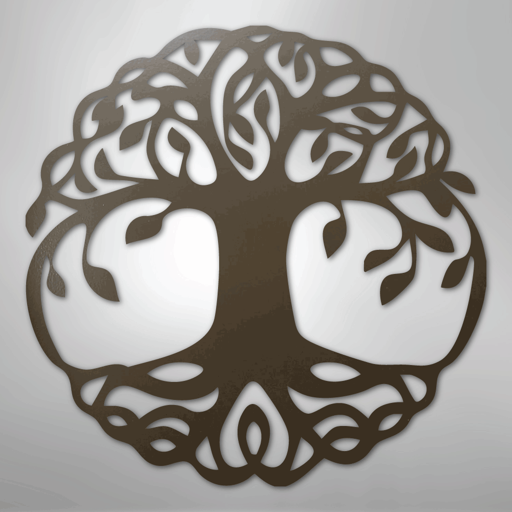 Tree of Life Cutout Metal Steel Sign Wall Decor | Shop USA Made Decor, Metal Signs, $ 138.95, A Moment Of Now™