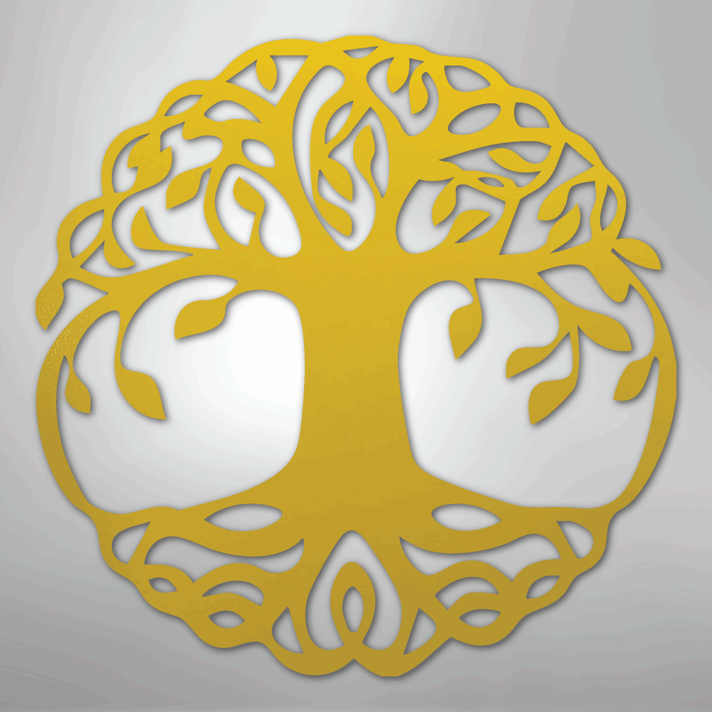 Tree of Life Cutout Metal Steel Sign Wall Decor | Shop USA Made Decor, Metal Signs, $ 138.95, A Moment Of Now™