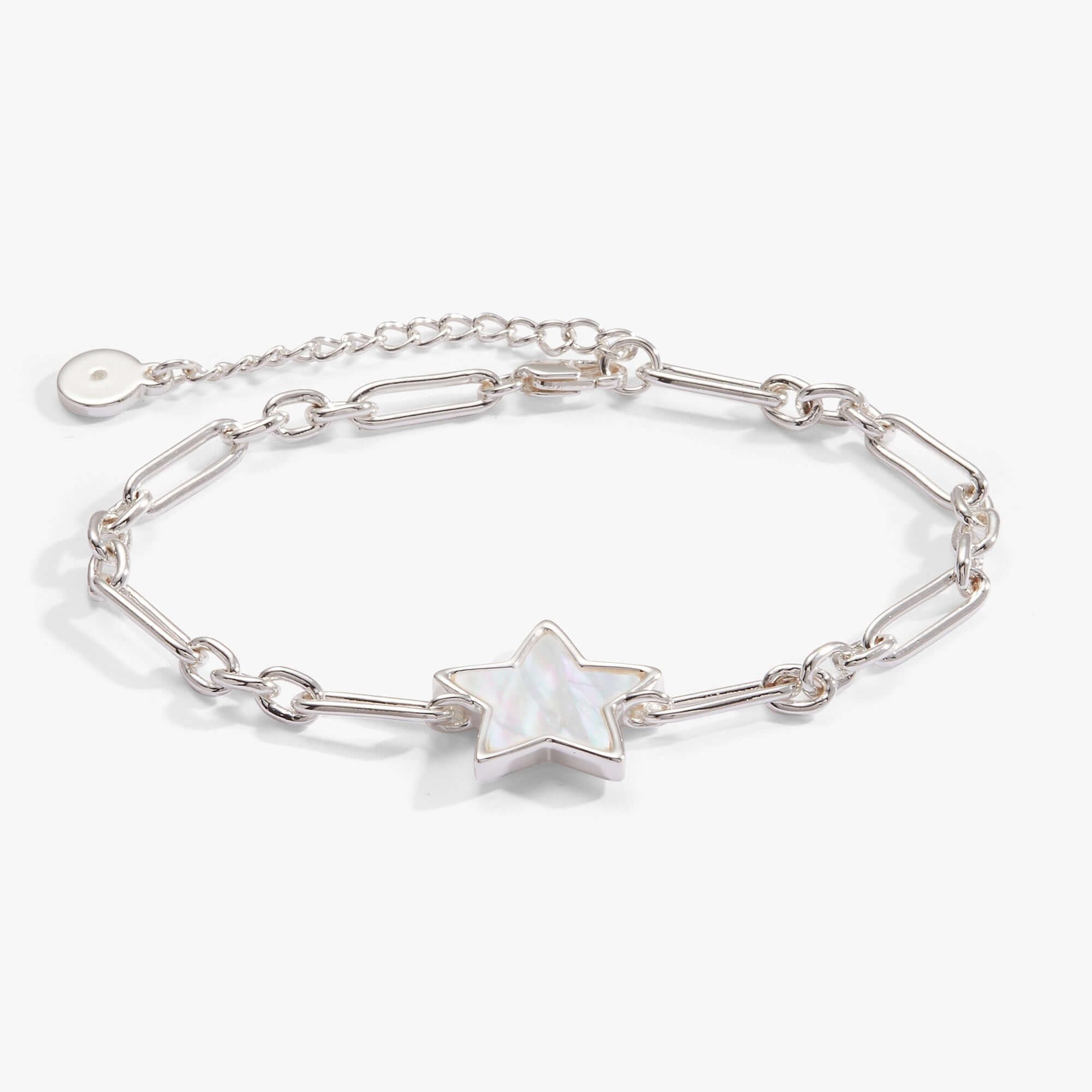 Star Mother of Pearl Adjustable Bracelet, Bracelets, $ 18.90, A Moment Of Now™