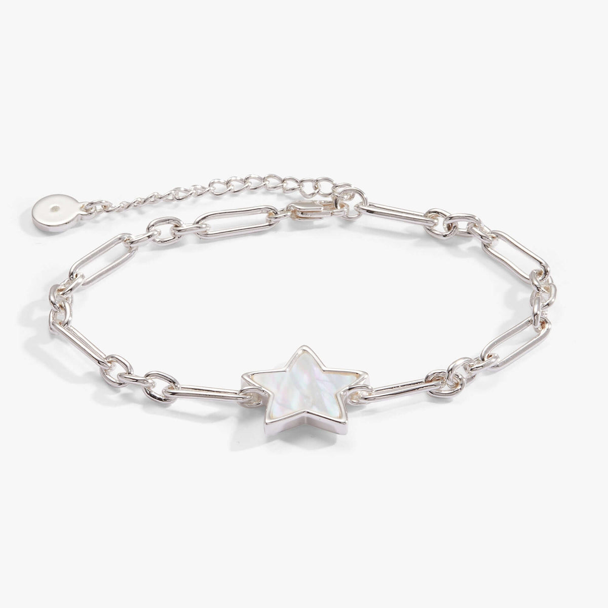 Star Mother of Pearl Adjustable Bracelet, Bracelets, $ 18.90, A Moment Of Now™
