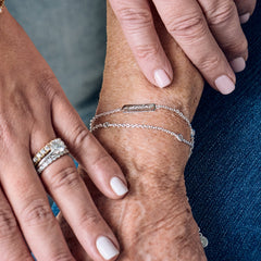 Grandma Infinity Chain Double Strand Bracelet, Bracelets, $ 38.00, A Moment Of Now™