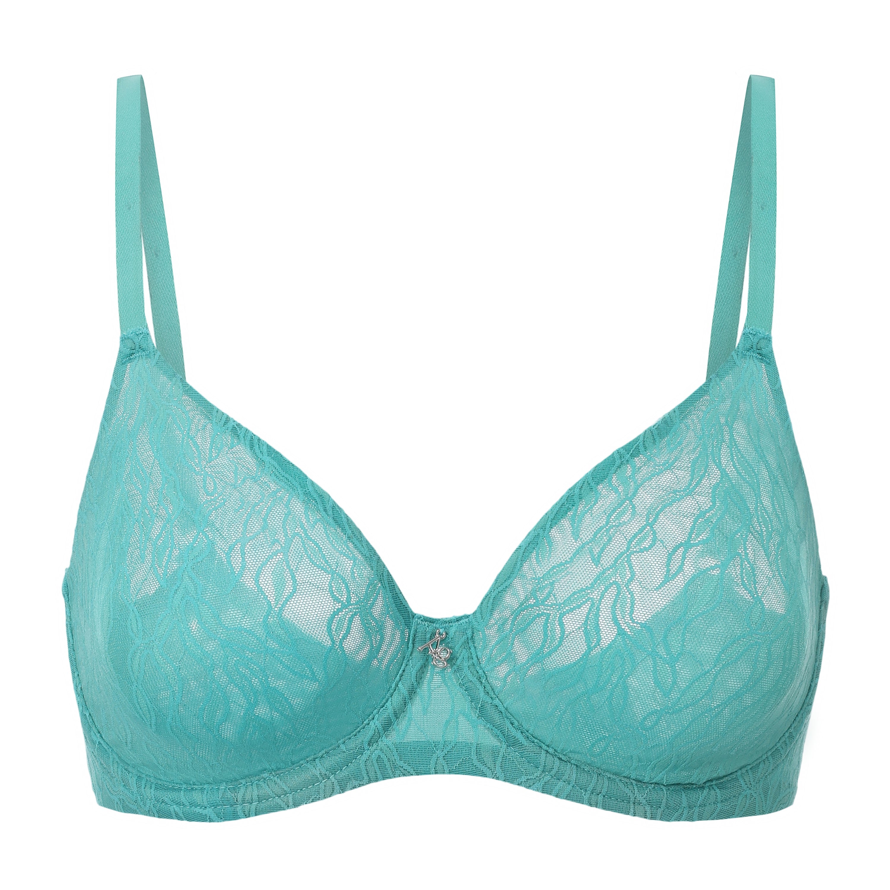 Julie Molded Lace & Mesh T-Shirt Bra