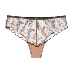 Kim Embroidery Cheeky Underwear on Jelly Fabric | Flattering Lingerie, underwear, $ 56.00, A Moment Of Now™