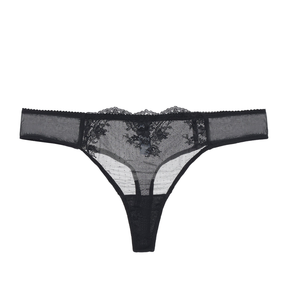 Kim Stretch Lace & Mesh Thong | Comfortable Everyday Lingerie, Thongs, $ 45.00, A Moment Of Now™