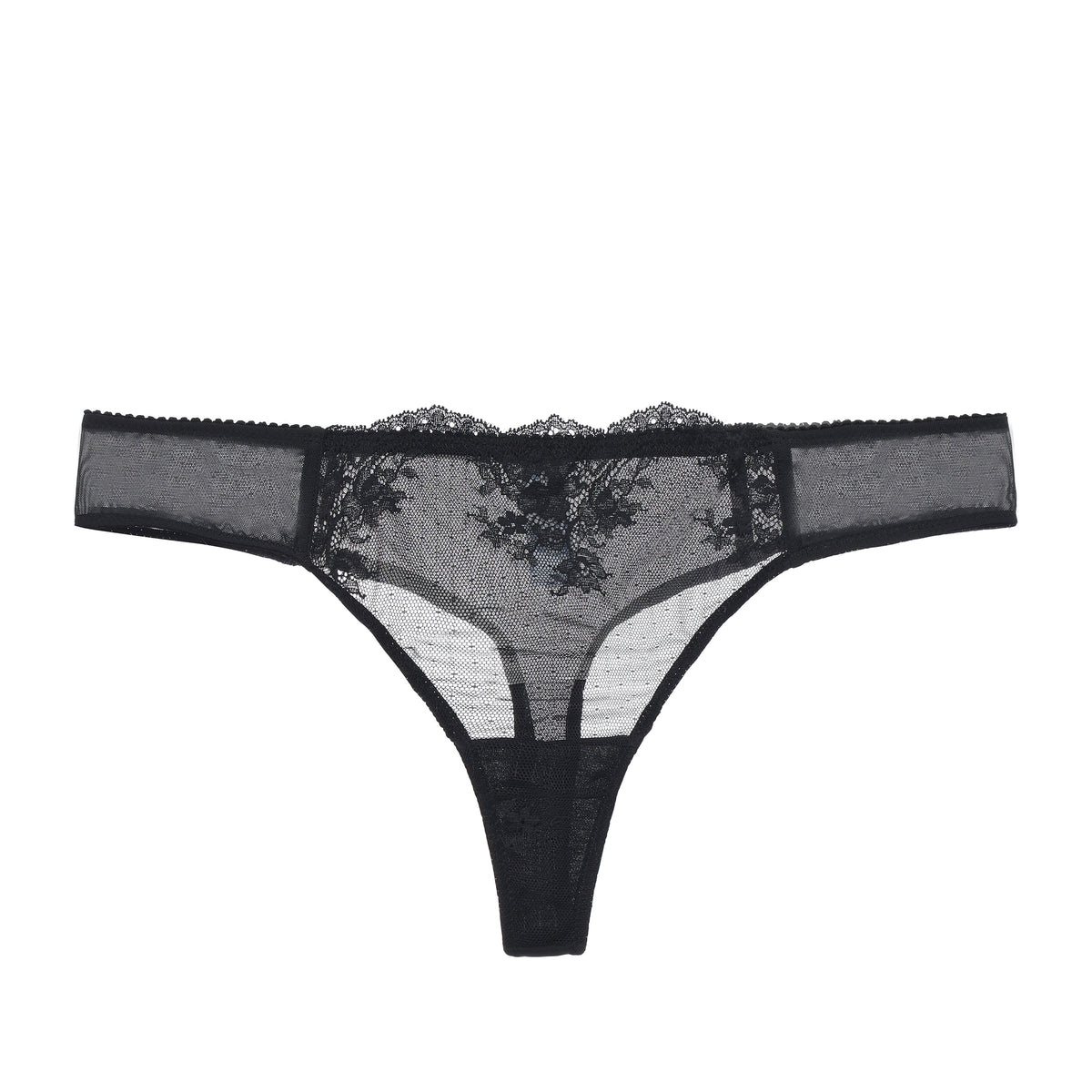 Kim Stretch Lace & Mesh Thong | Comfortable Everyday Lingerie, Thongs, $ 45.00, A Moment Of Now™