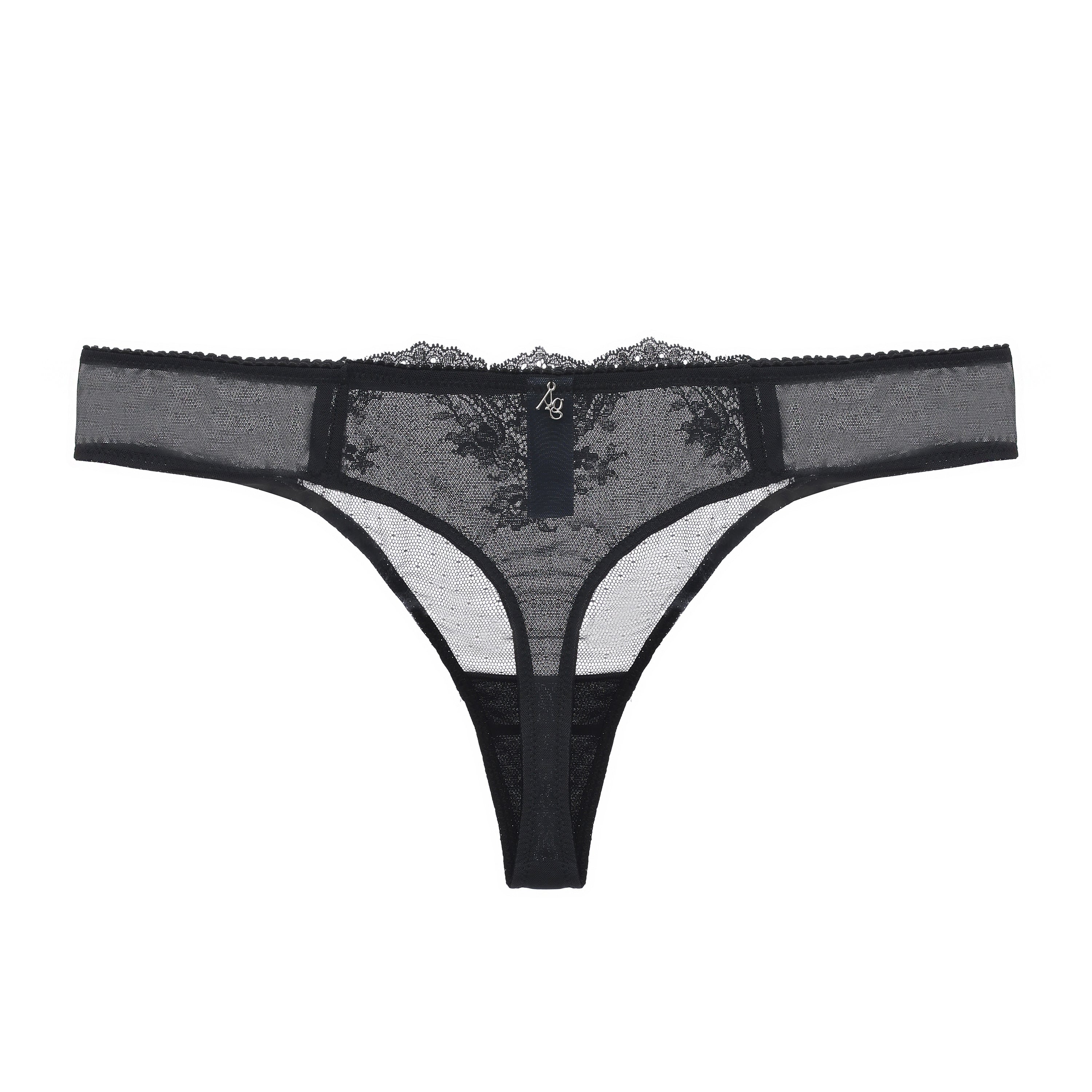 Kim Stretch Lace & Mesh Thong | Comfortable Everyday Lingerie, Thongs, $ 45.00, A Moment Of Now™