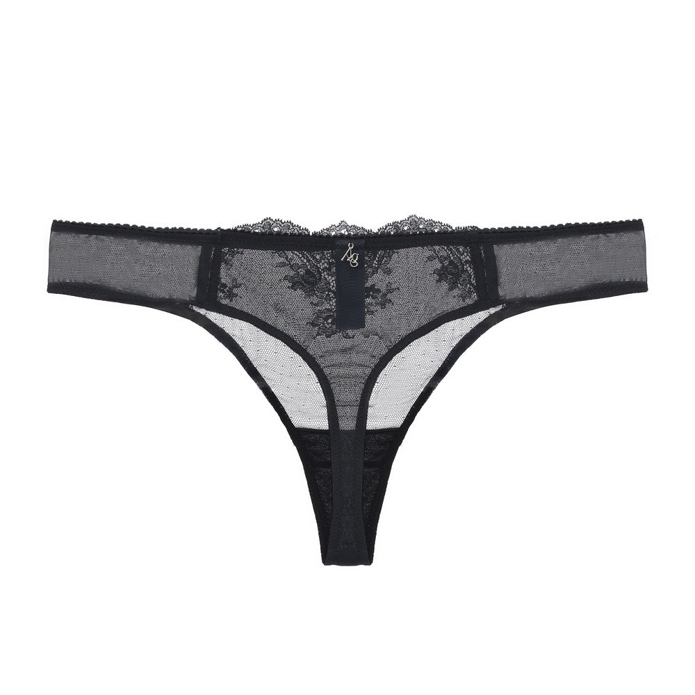 Kim Stretch Lace & Mesh Thong | Comfortable Everyday Lingerie, Thongs, $ 45.00, A Moment Of Now™