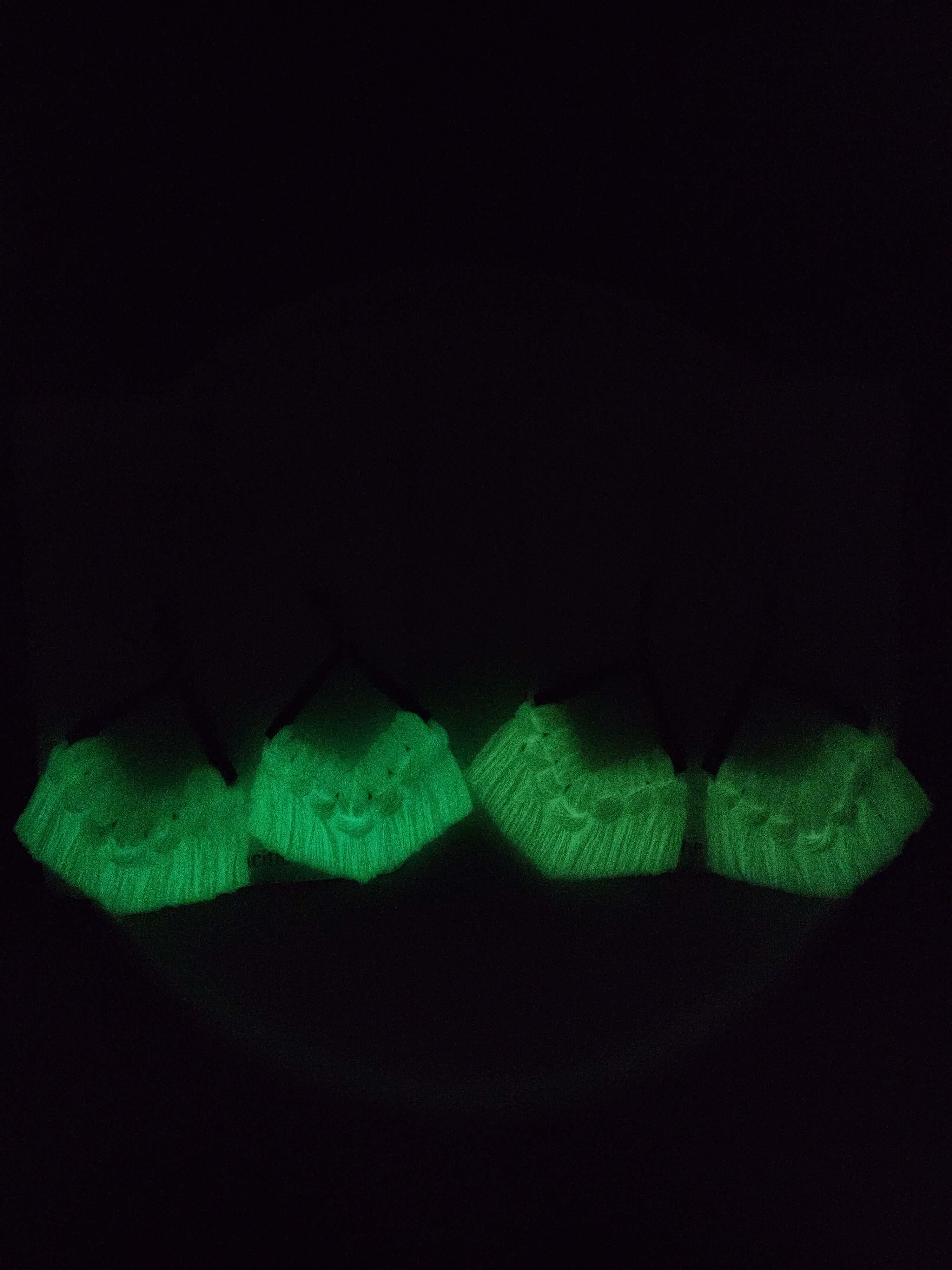 Macrame Fringe Earrings - Glow in the Dark | Handmade Style, Earrings, $ 26.00, A Moment Of Now™